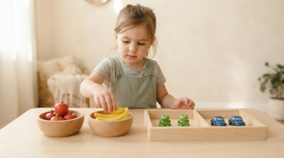 Teach Through Play: Same & Different for 4 Years parent learning guide for a 4-year-old