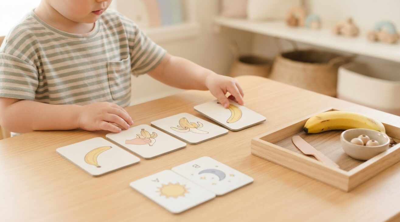 Time & Sequence Concepts Activity Cards for 4-Year-Old Kids