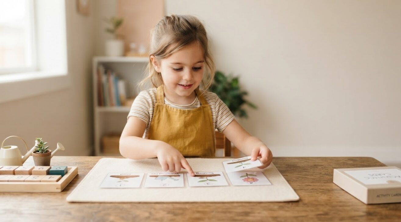 Time & Sequence Concepts Activity Cards for 5-Year-Old Kids
