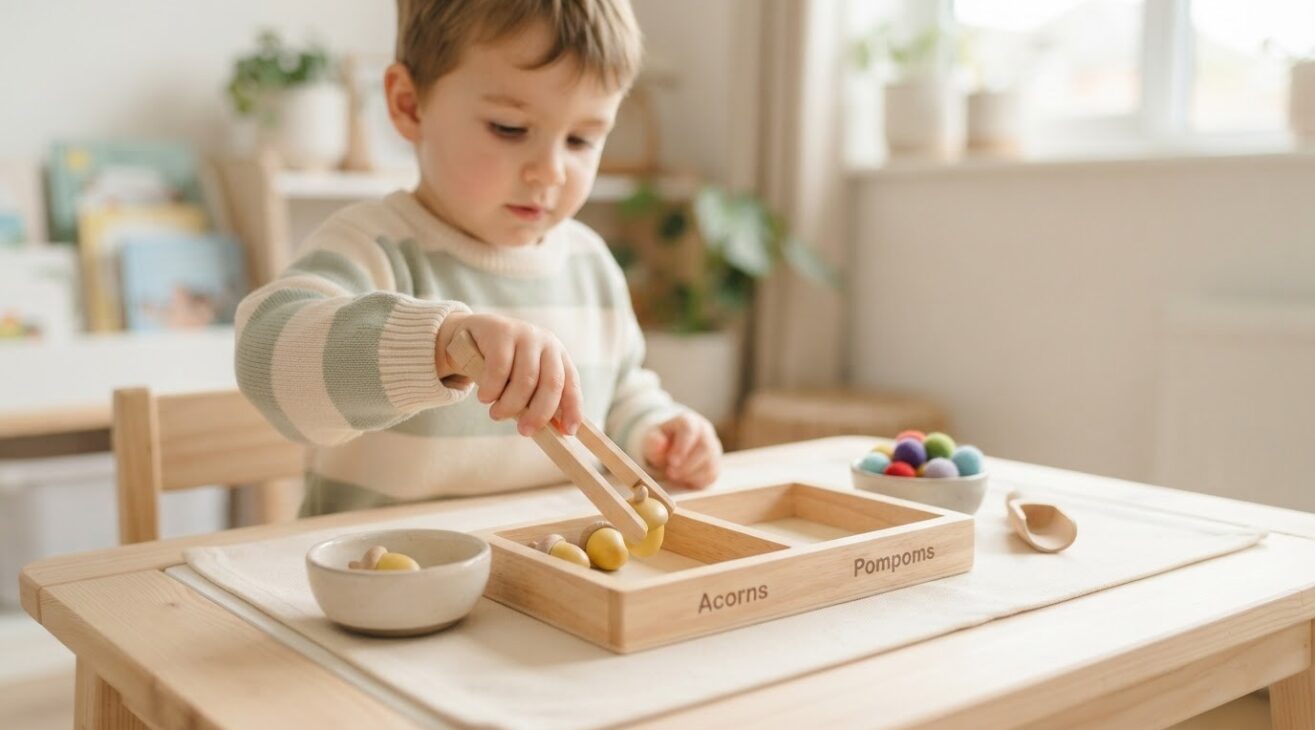 Tongs / Tweezers for 4-Year-Old Kids