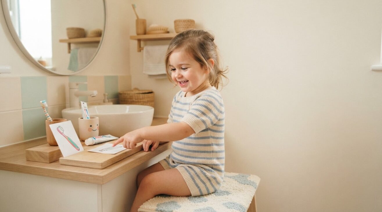 Toothbrushing Routine for 2-Year-Old Toddlers