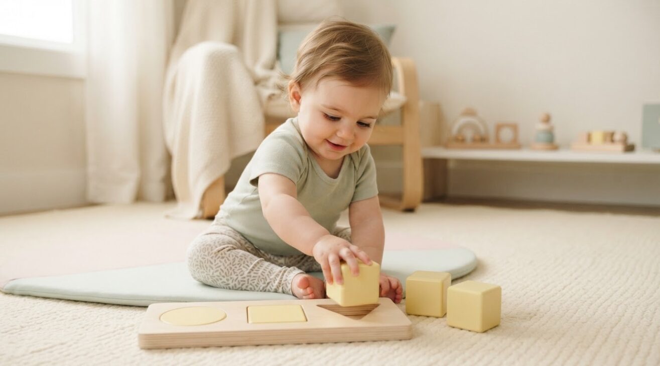 Try, Notice & Solve: Matching for Babies 10–11 Months