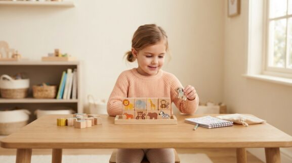 Try, Notice & Solve: Memory for 5 Years learning activity for a 5-year-old