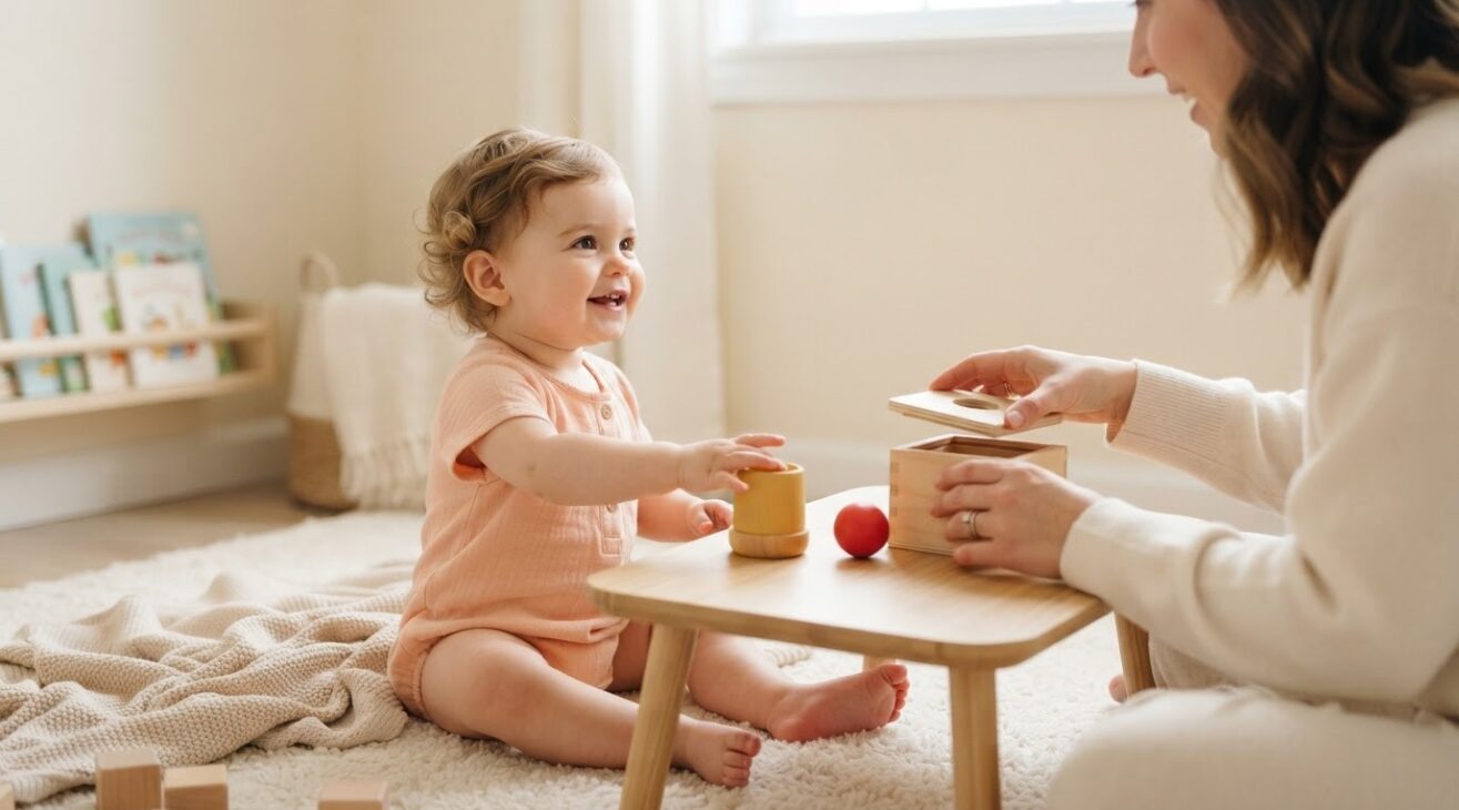Try, Notice & Solve: Object Permanence for 1-Year-Old Toddlers