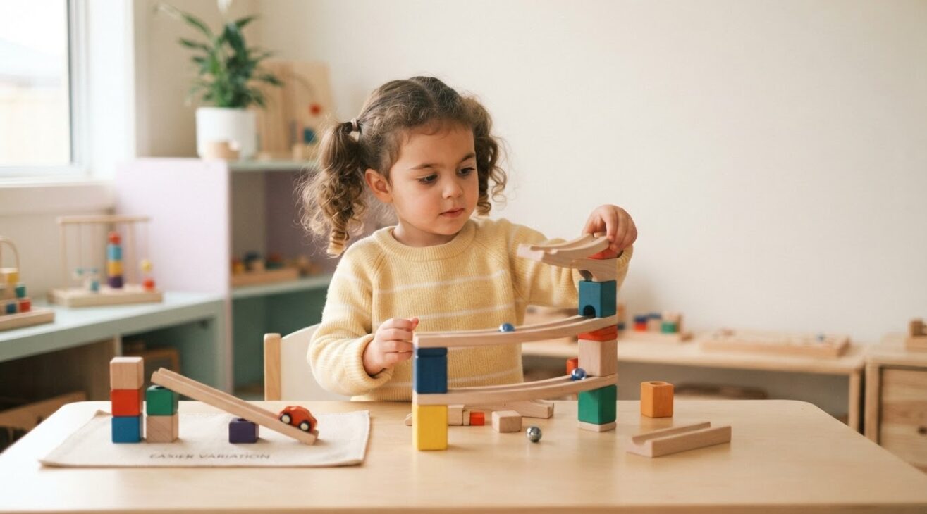 Try, Notice & Solve: Planning & Persistence for 4-Year-Old Kids