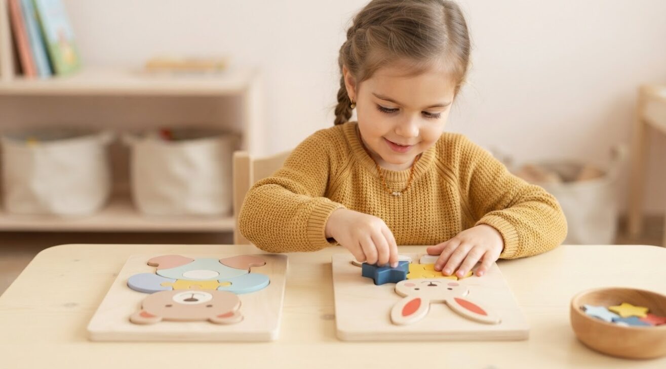 Try, Notice & Solve: Puzzles for 4-Year-Old Kids