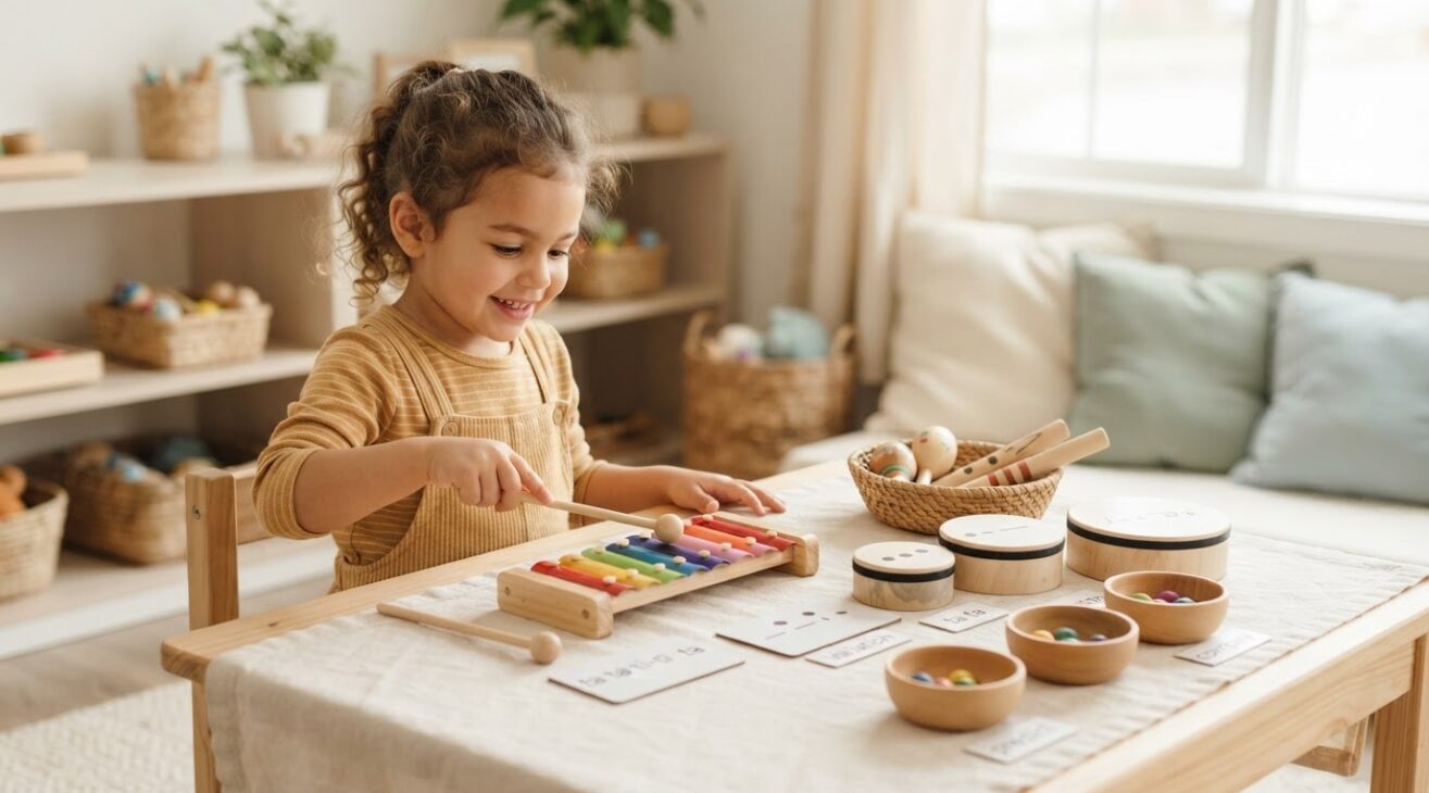 Use Rhythm to Practice Memory, Patterns and Syllables for 4-Year-Old Kids