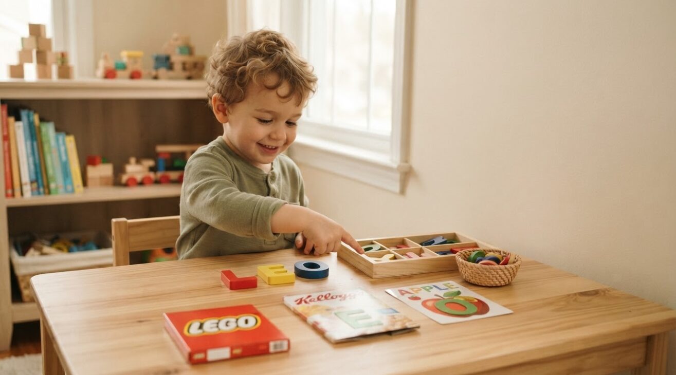 Use Your Child’s Name to Build Letter Interest for 3-Year-Old Toddlers