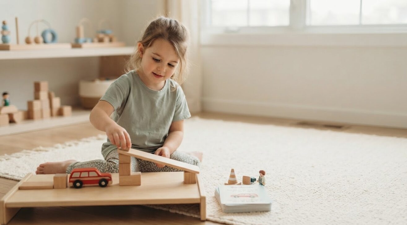 Vehicle Pretend Play Activity Cards for 5-Year-Old Kids