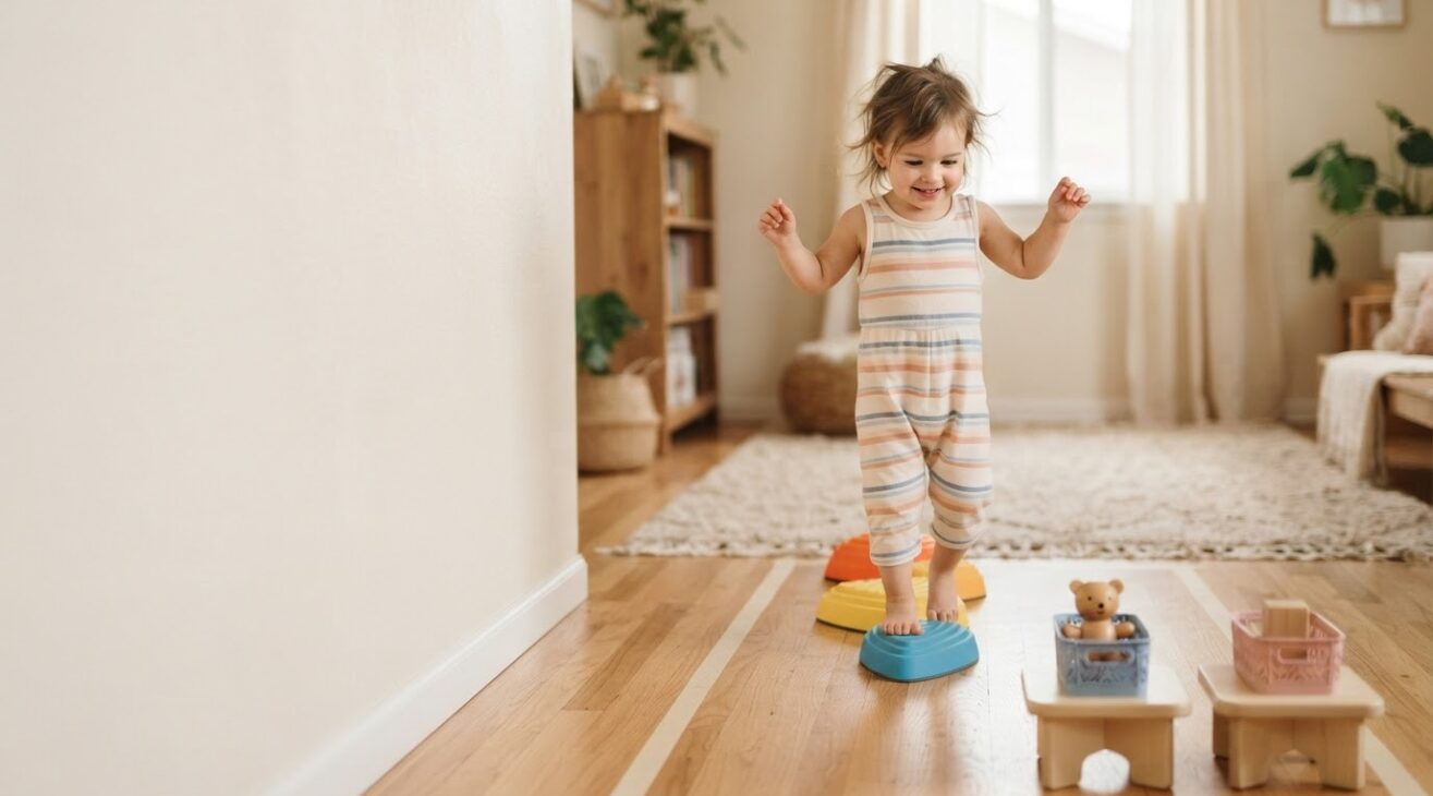 Walking & Balance for 2-Year-Old Toddlers