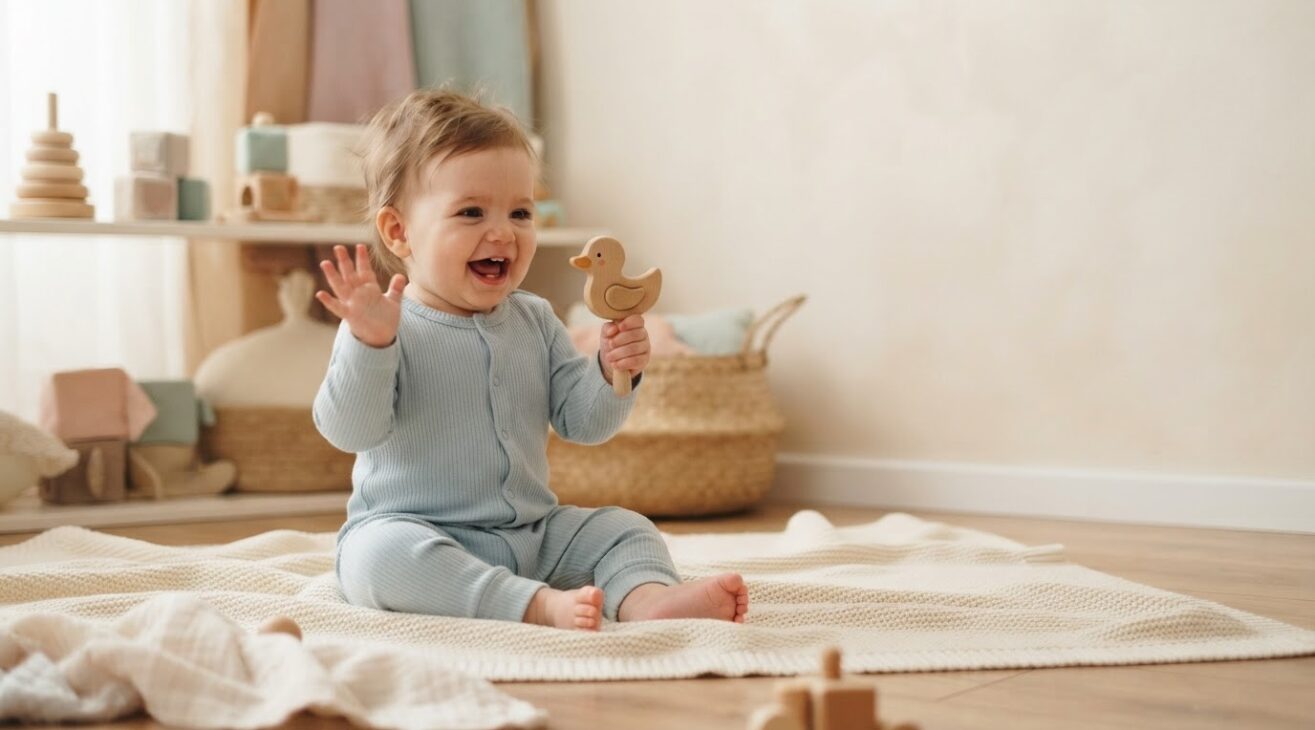 Wave Hello, Wave Goodbye for Babies 7–9 Months