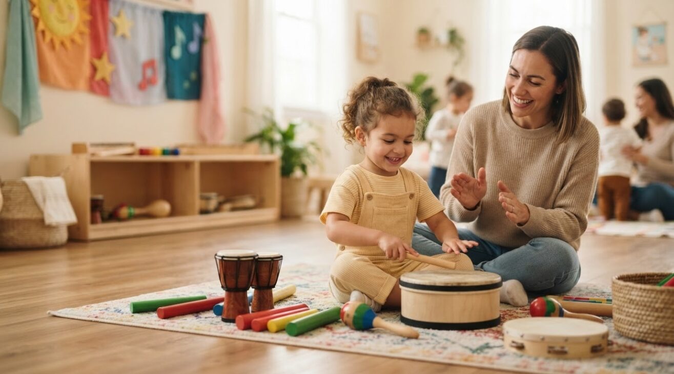 What to Look For in a Preschool Music Class for 3-Year-Old Toddlers