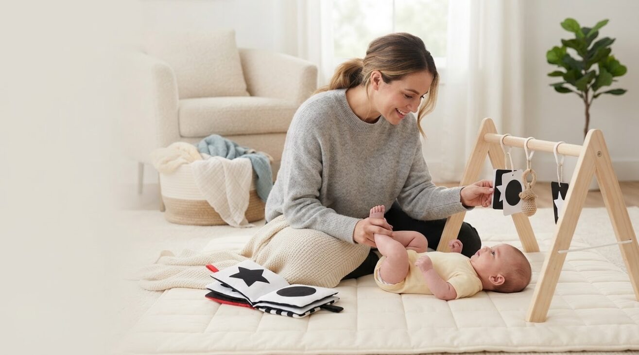 What to Teach and Practice With 0–3-Month-Old Babies