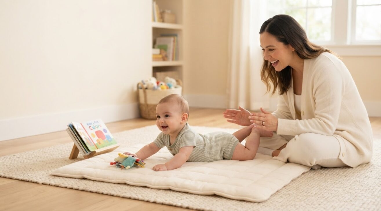 What to Teach and Practice With 4–6-Month-Old Babies