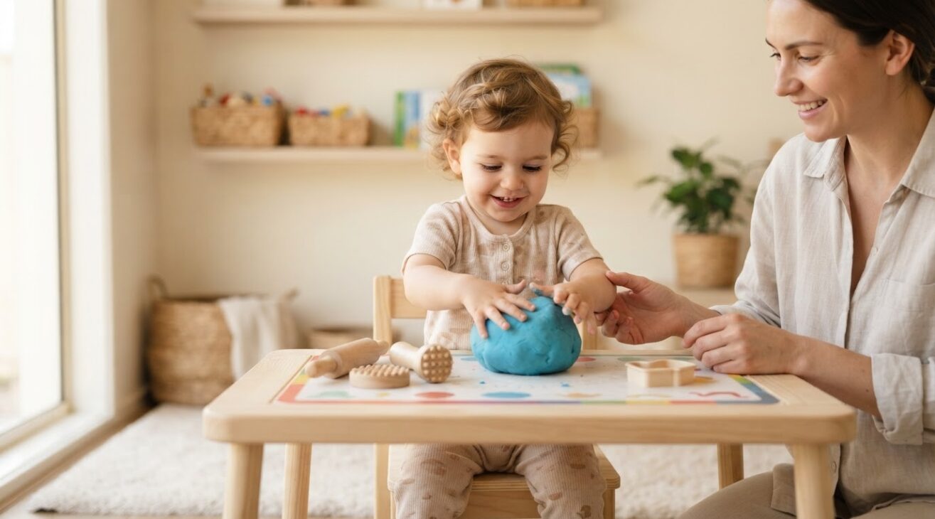 Play Dough & Molding for 2-Year-Old Toddlers: Art-and-Motor Activity
