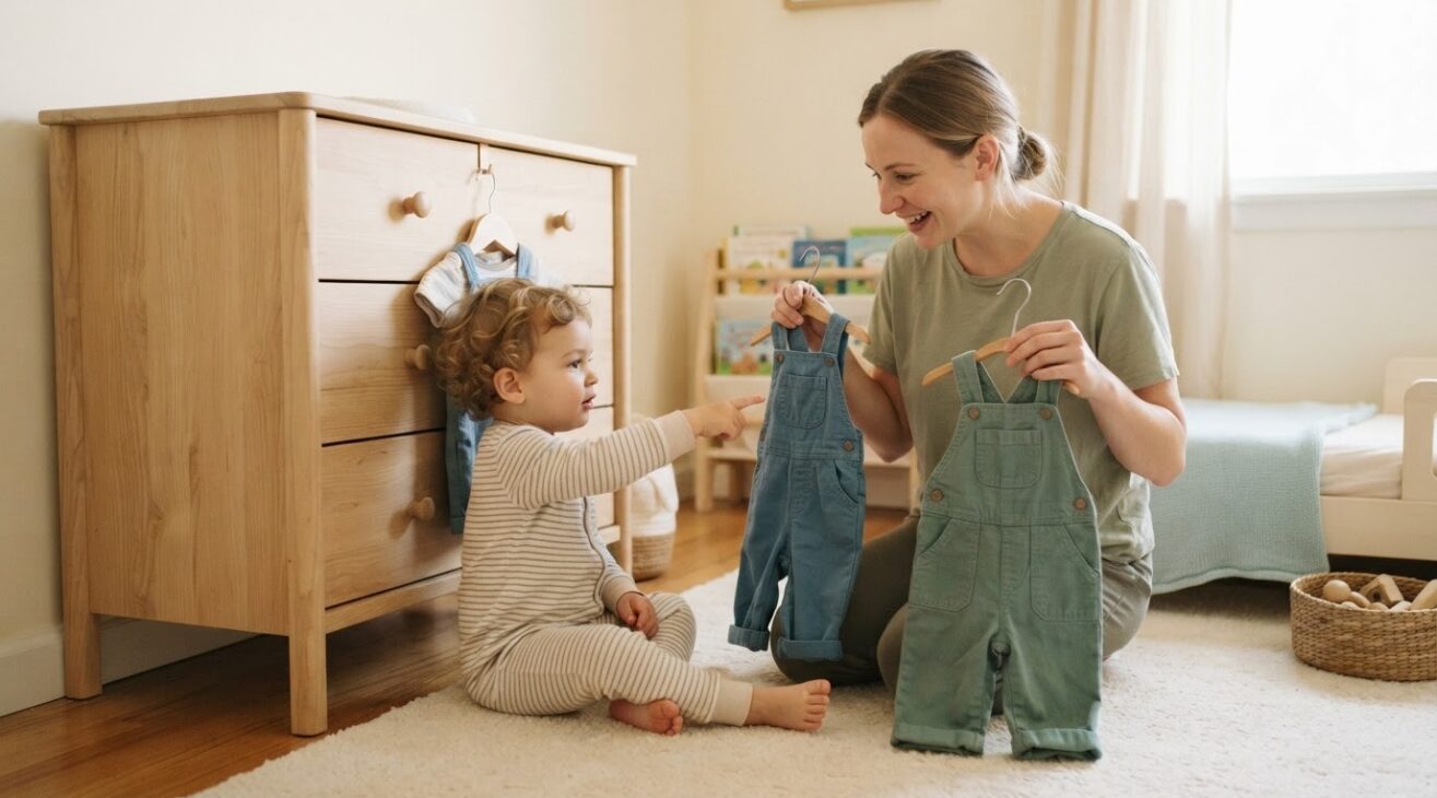 Morning Routine with a Choice-and-Do Routine for 2-Year-Old Toddlers