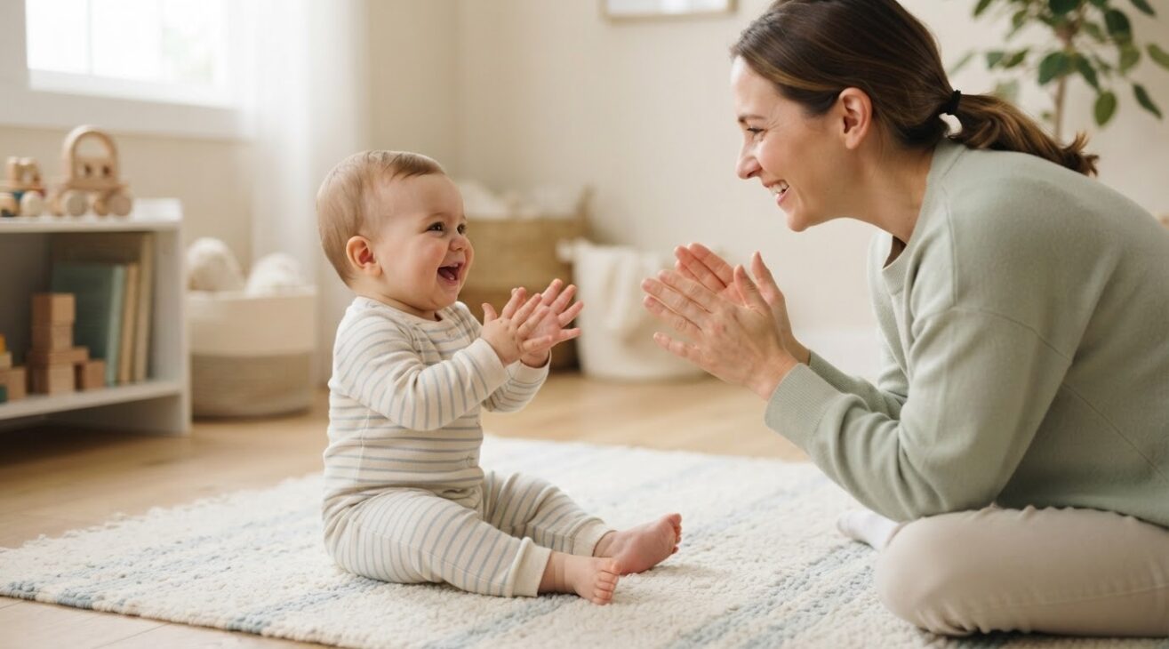 Action Songs for 7-9-Month-Old Babies: Copy-My-Beat Game