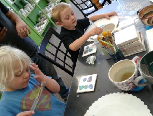 Create A Memory Paint Your Own Pottery and Fused Glass Studio