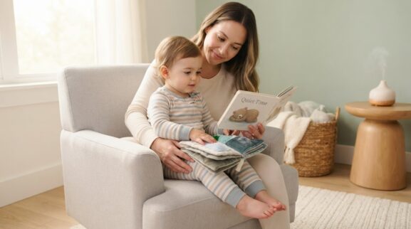 Everyday Relationship Routine calm-down & regulation routines activity with a 1-year-old toddler