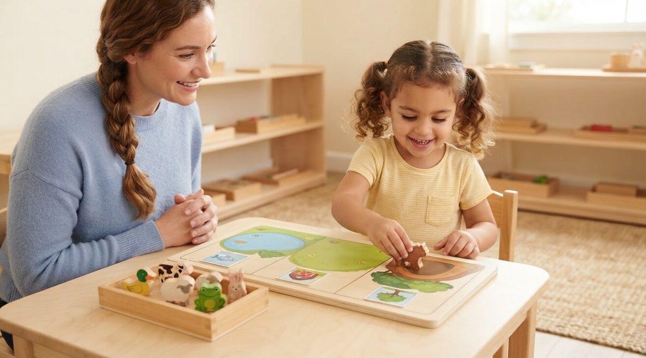 Logic & Reasoning with a Match the Home for 4-Year-Old Preschoolers