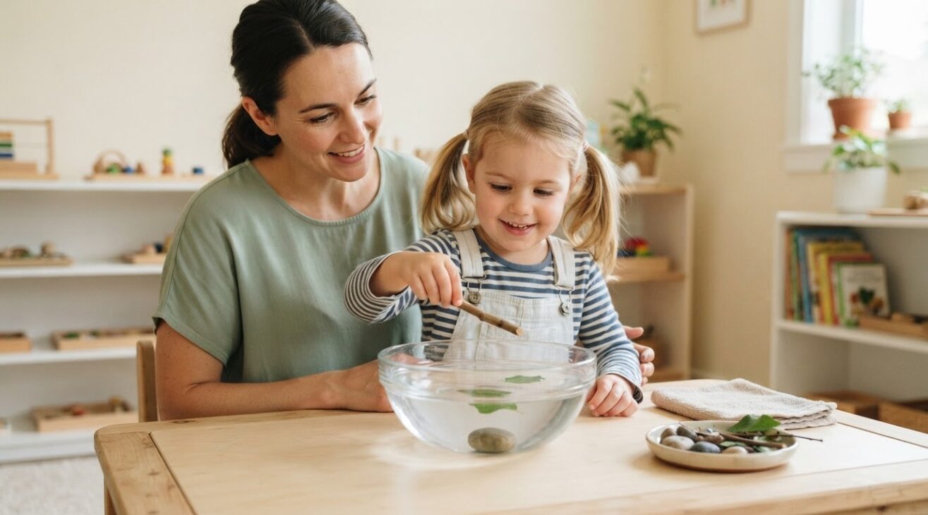 Sink & Float with an Observe-and-Notice Game for 4-Year-Old Preschoolers
