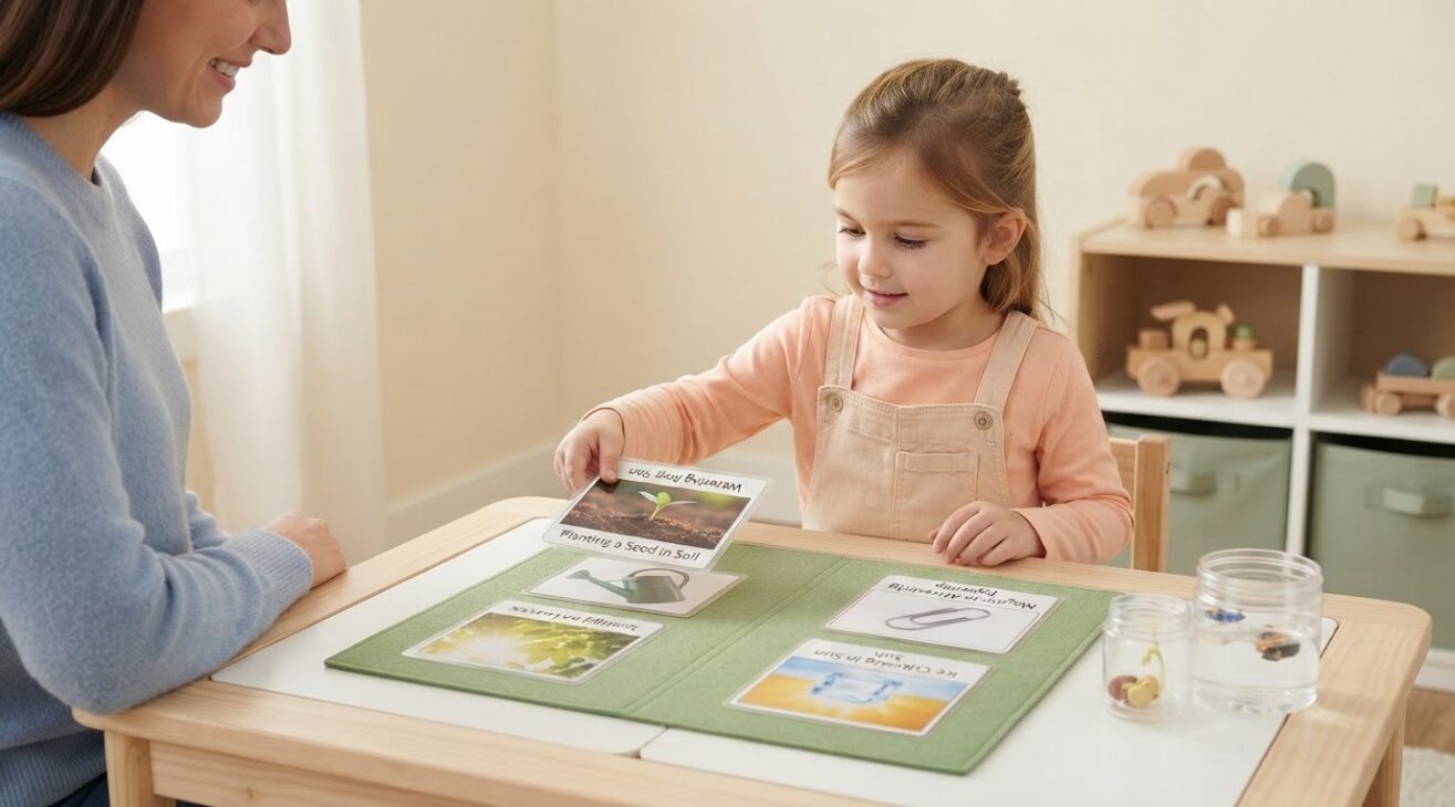 Simple Experiments with a Picture Sort for 5-Year-Old Children