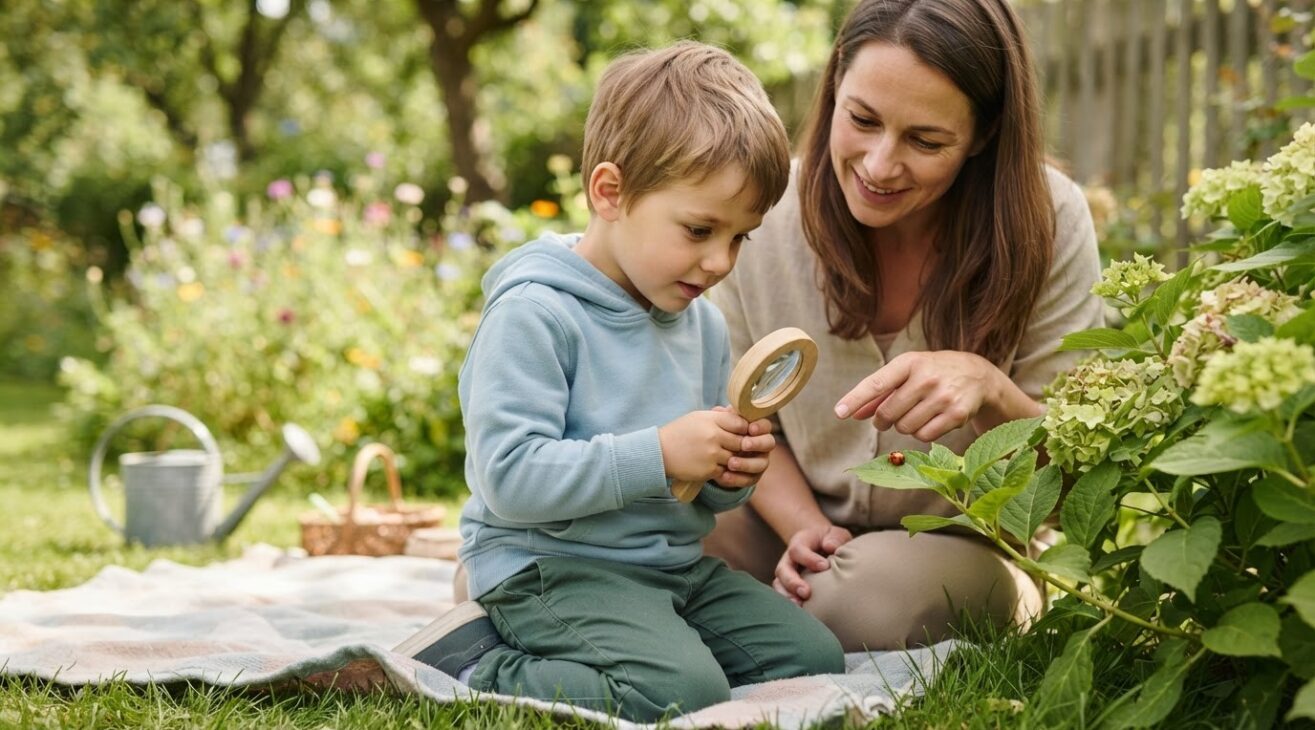 Nature Observation for 5-Year-Old Children: Question-of-the-Day