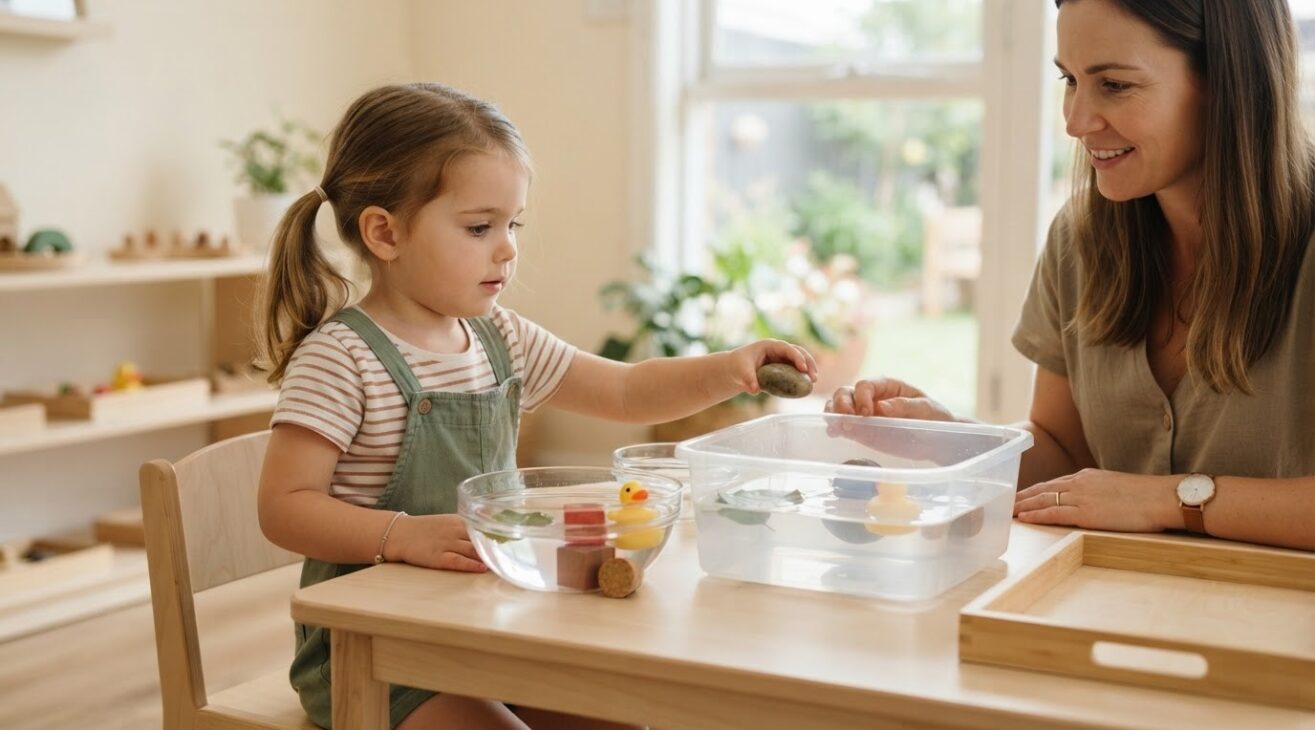Sink & Float for 3-Year-Old Preschoolers: Simple Prediction