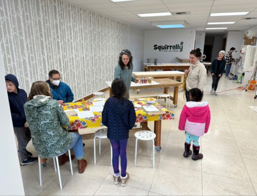Squirrelly Art Studio + Gift Making Workshop