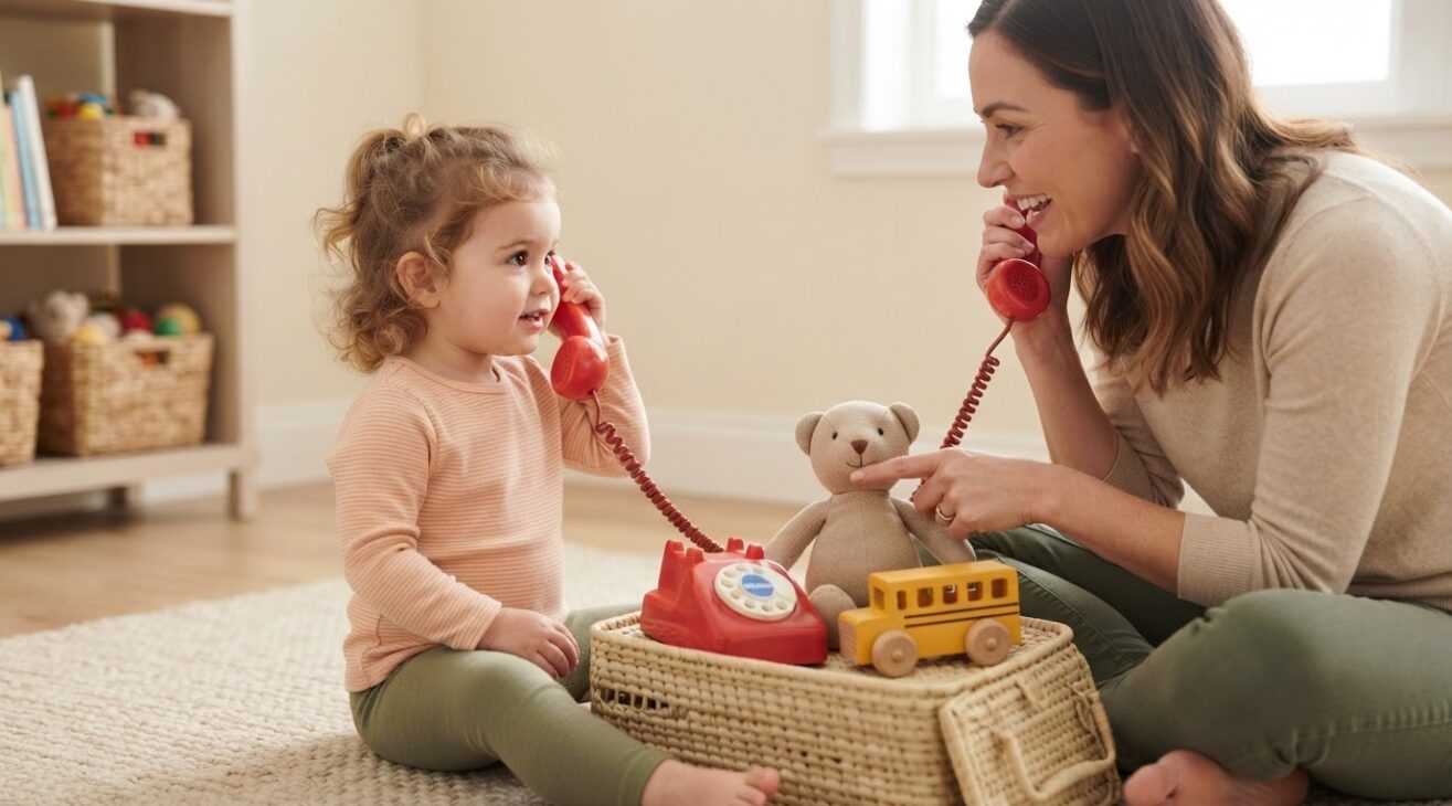 Listening & Understanding for 2-Year-Old Toddlers: Toy Basket Talk-and-Play