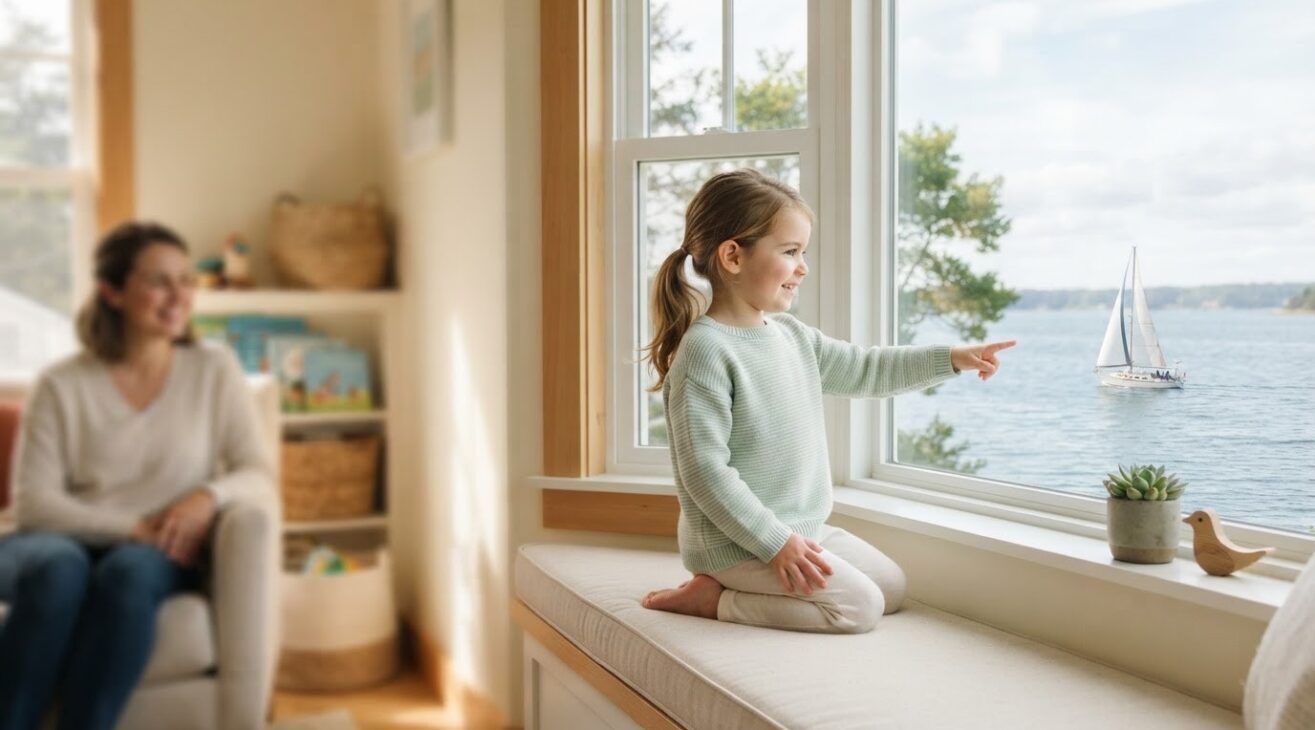 Push, Pull & Motion for 5-Year-Old Children: Window Watch